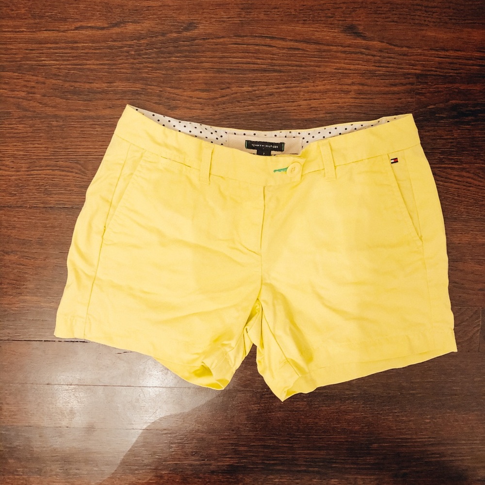 Tommy Hilfiger Bright Yellow Shorts